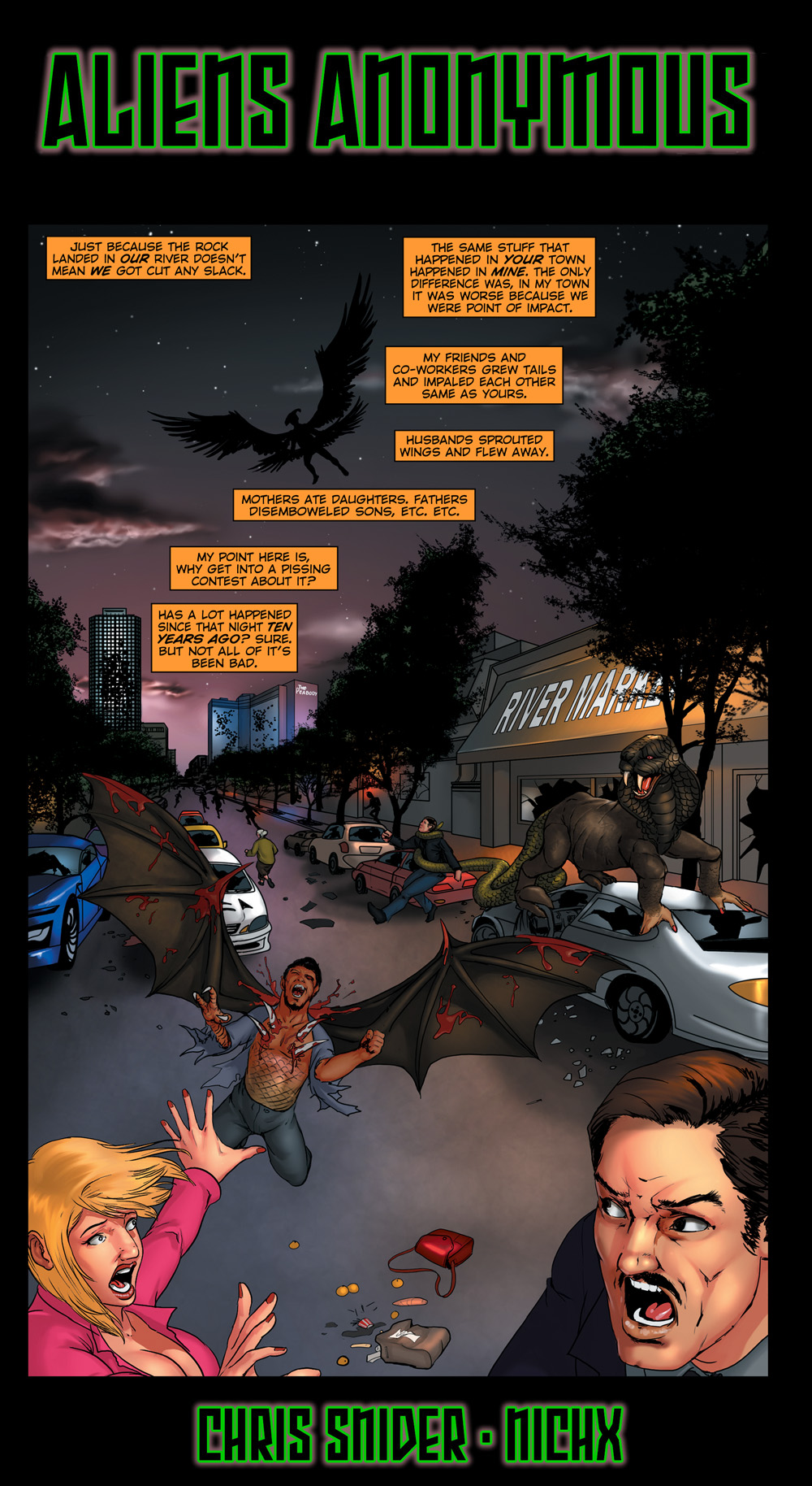 Comics On Tuesdays – Aliens Anonymous&nbsp;(#2)