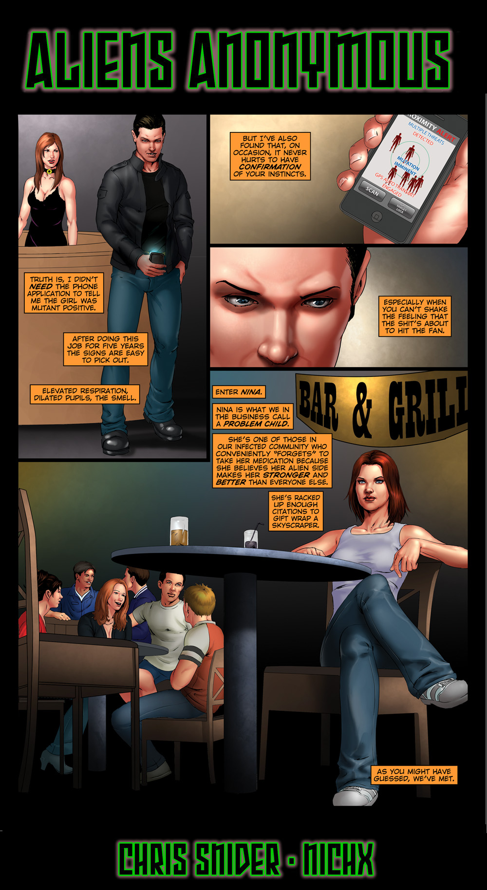 It’s Comic Book Tuesday – Aliens Anonymous Continues…(#8)