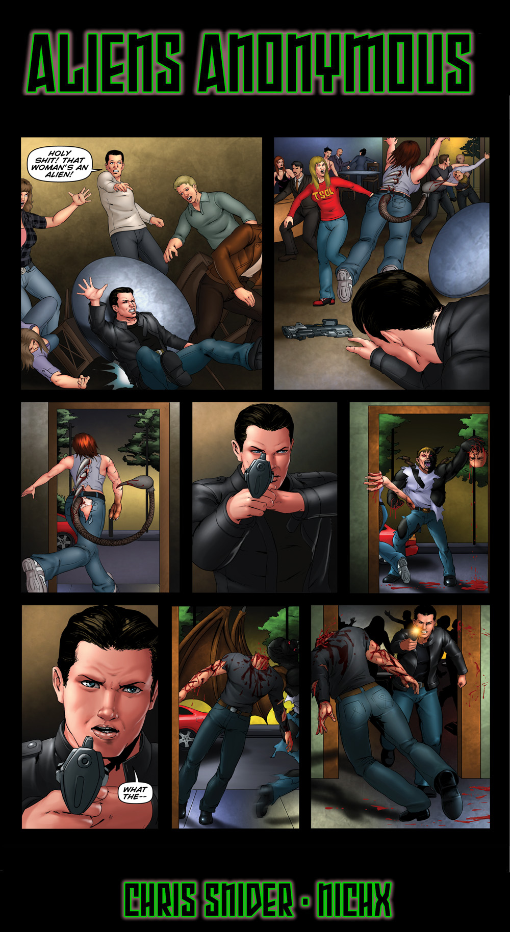 Comic Book Tuesday Separates a Head from Its Shoulders as Aliens Anonymous Continues…(#12)