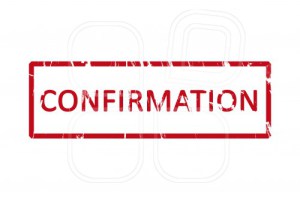 confirmation