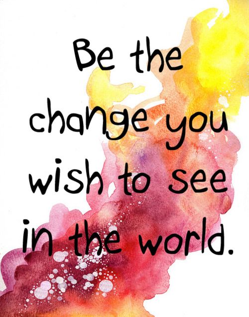 Transformative Thursdays: Be the Change You Want to&nbsp;See