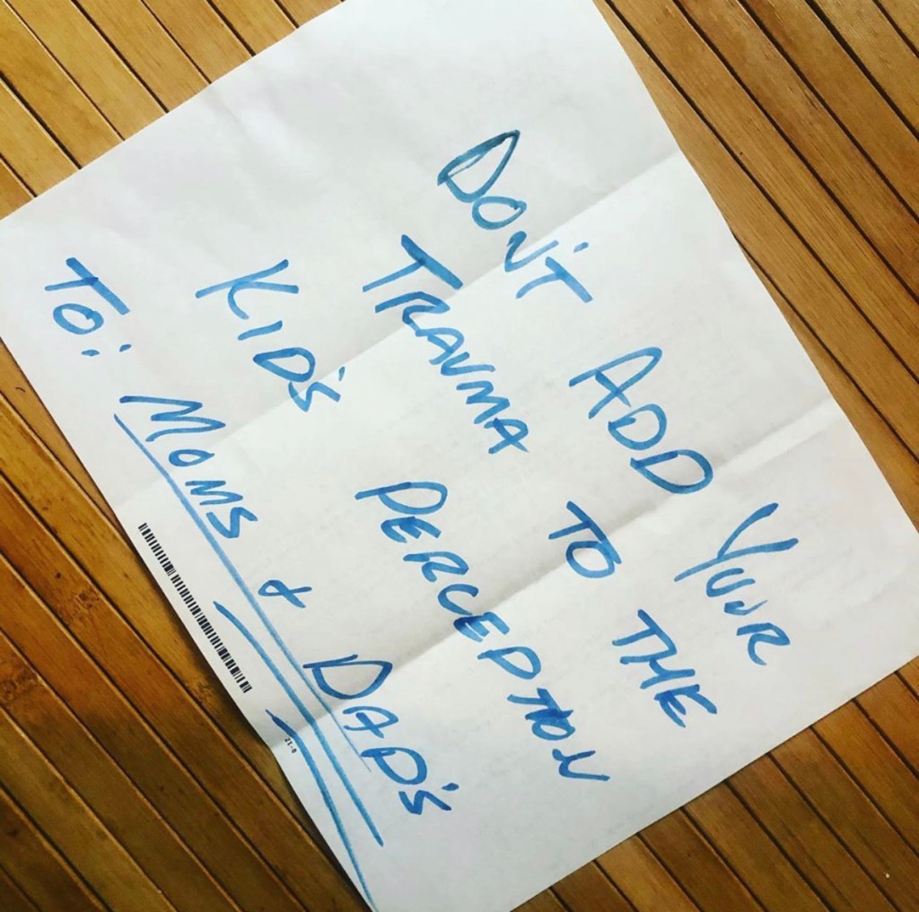 Don’t Project Our Trauma to the&nbsp;Children